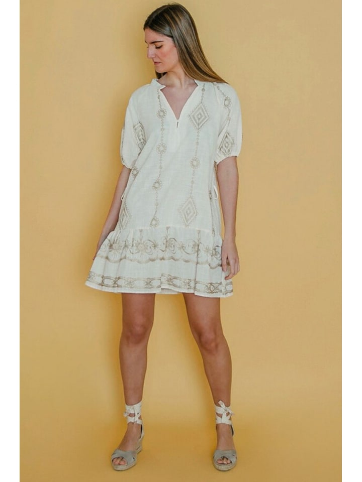 Lula Natura Kleid in Creme - onesize