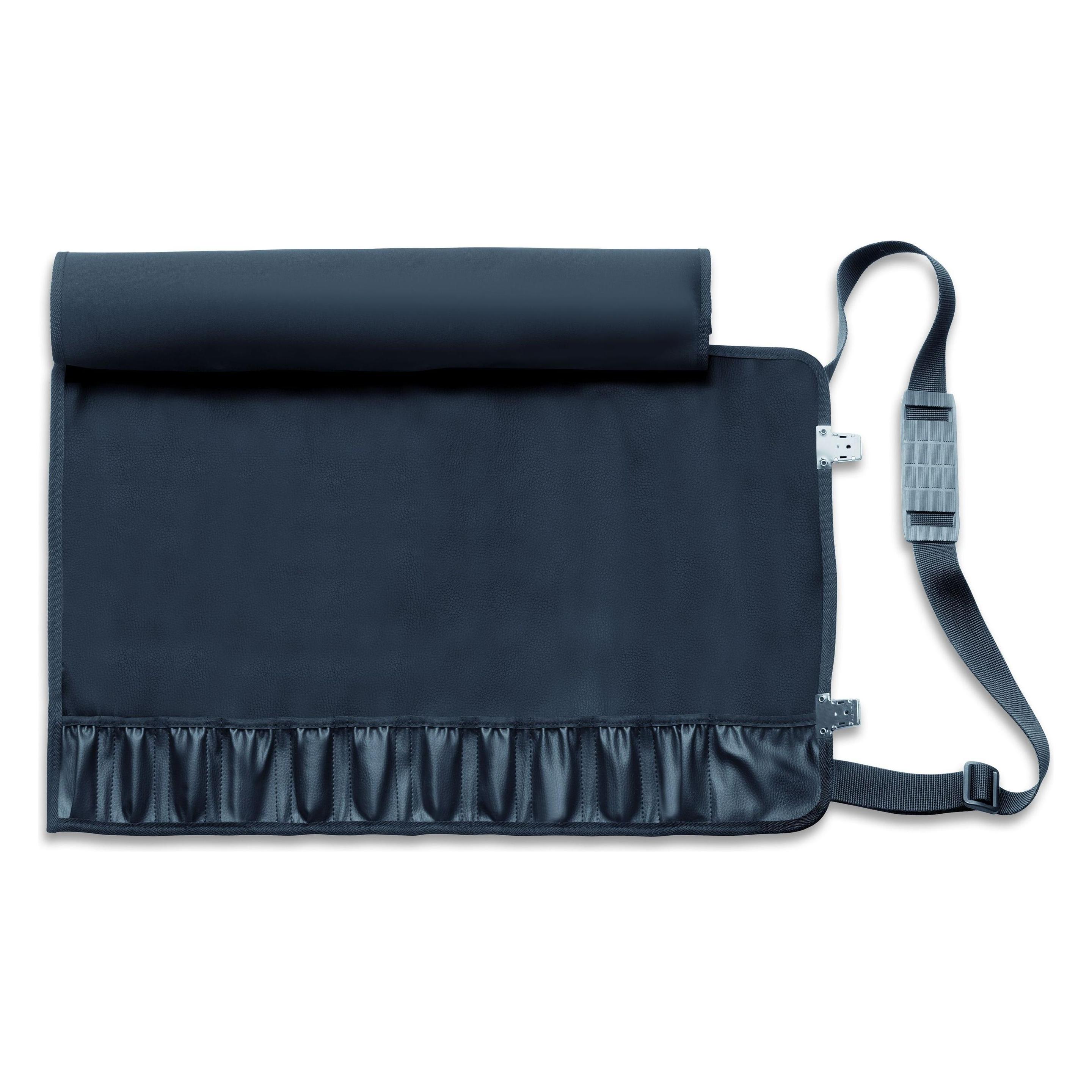 F. Dick Rolltasche ohne Inhalt (Tasche unbestückt, mit 12 Fächern, genarbte Lederoptik / Kunstleder (81063010)