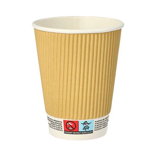PAPSTAR 25 Einweg-Kaffeebecher pure 0,3 l