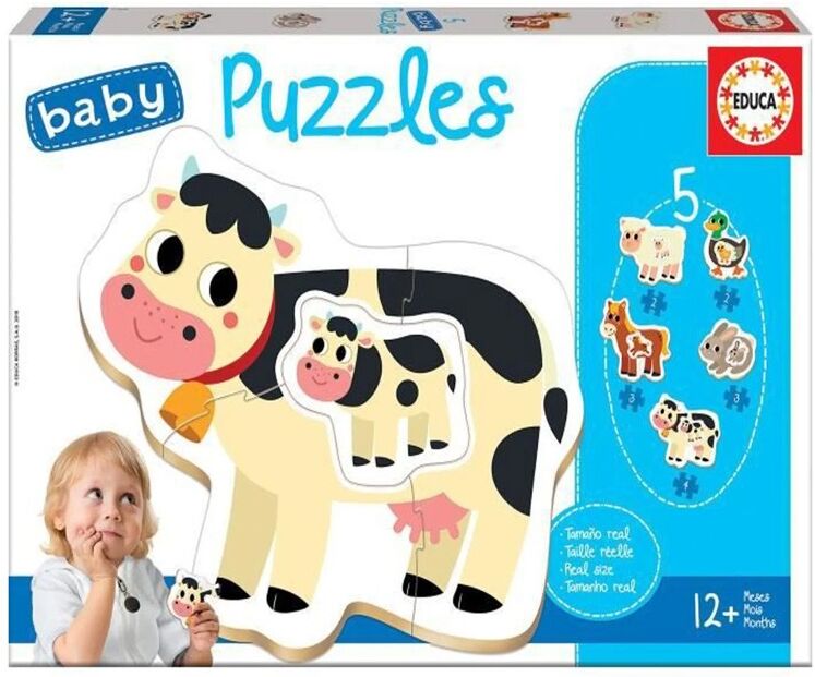 Educa Baby Puzzles La Ferme