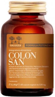 Salugea Colonsan Integratore Eliminazione Gas E Digestione 60cps