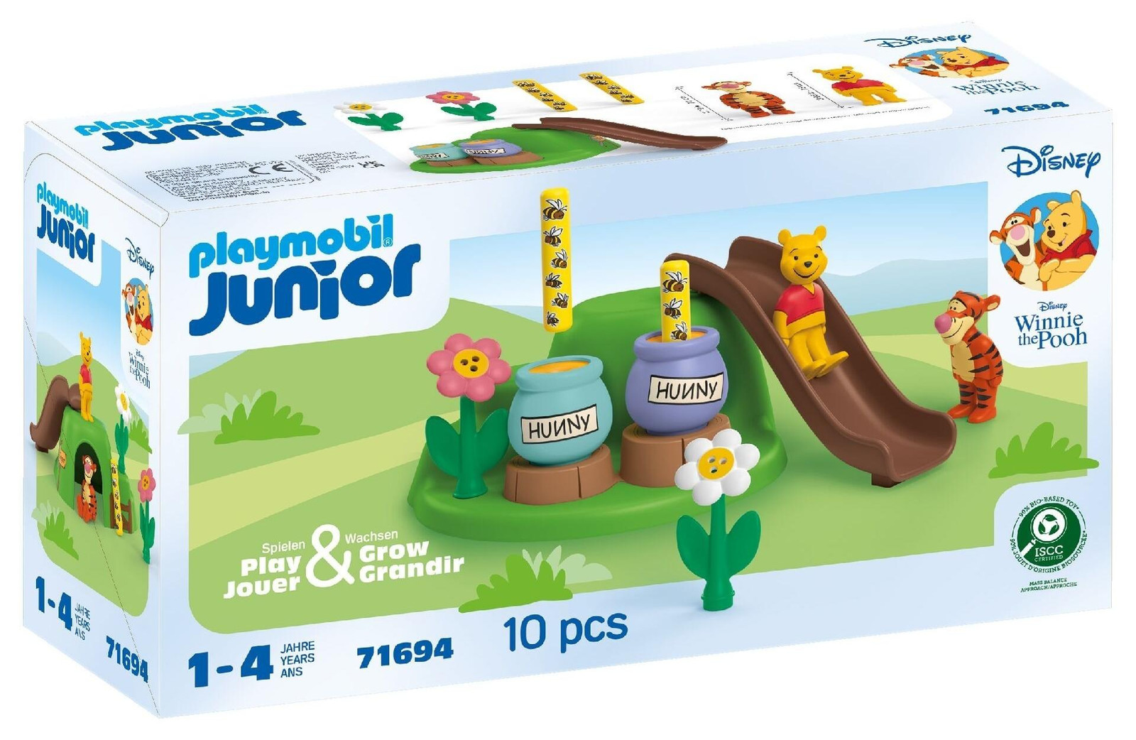 Playmobil Junior Winnie de Poeh en Teiget met Bijentuin 71694 Disney