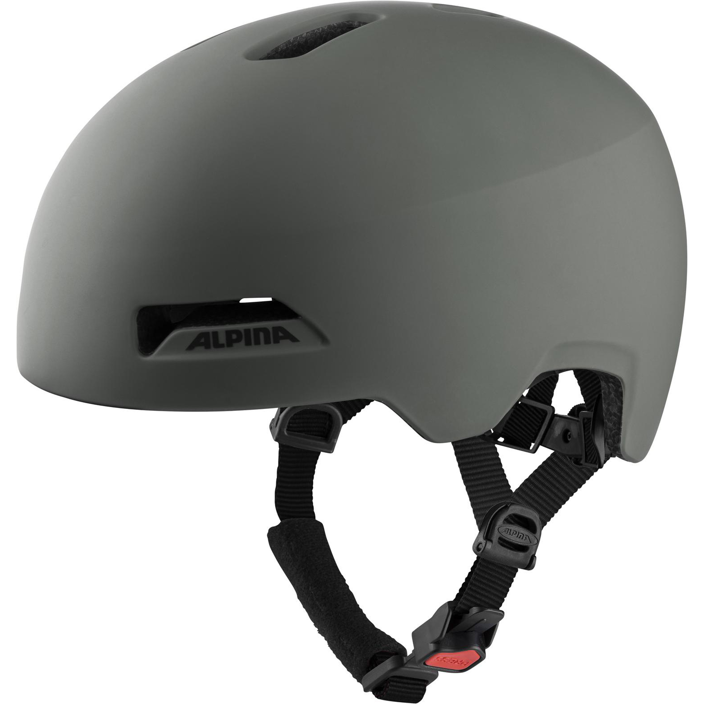Alpina Haarlem Fahrradhelm Fahrradhelme grau Größe 57-61 cm Commuting
