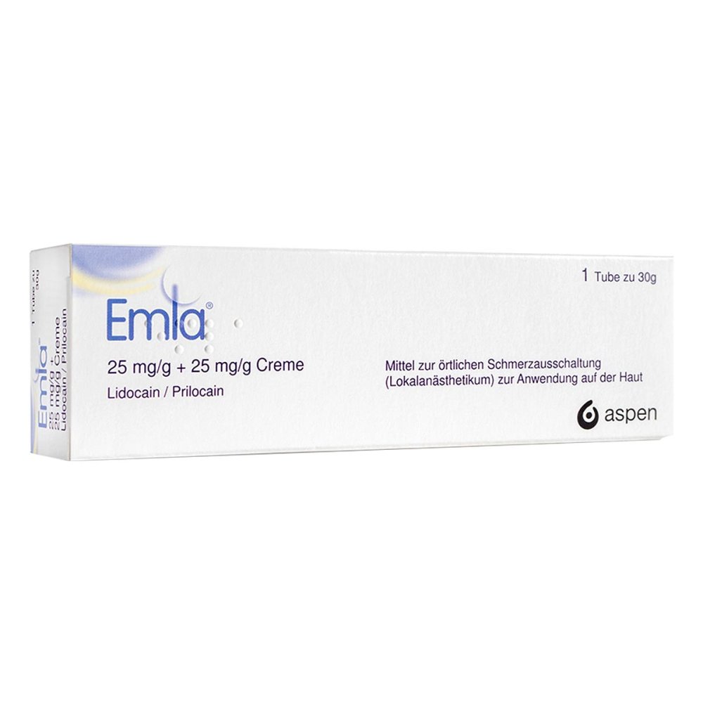 Aspen Germany GmbH Emla 25 mg/g + 25 mg/g Creme 13231379