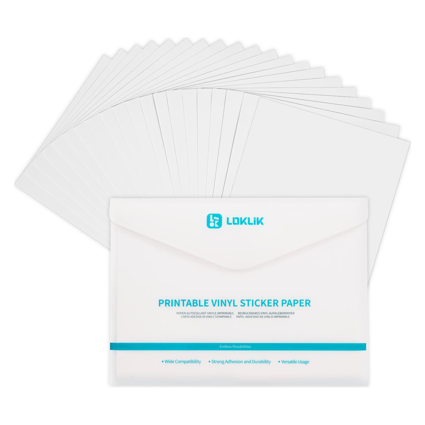 Loklik Matte Printable Vinyl Sticker (SG-KDY-0050-US-L-B2B)