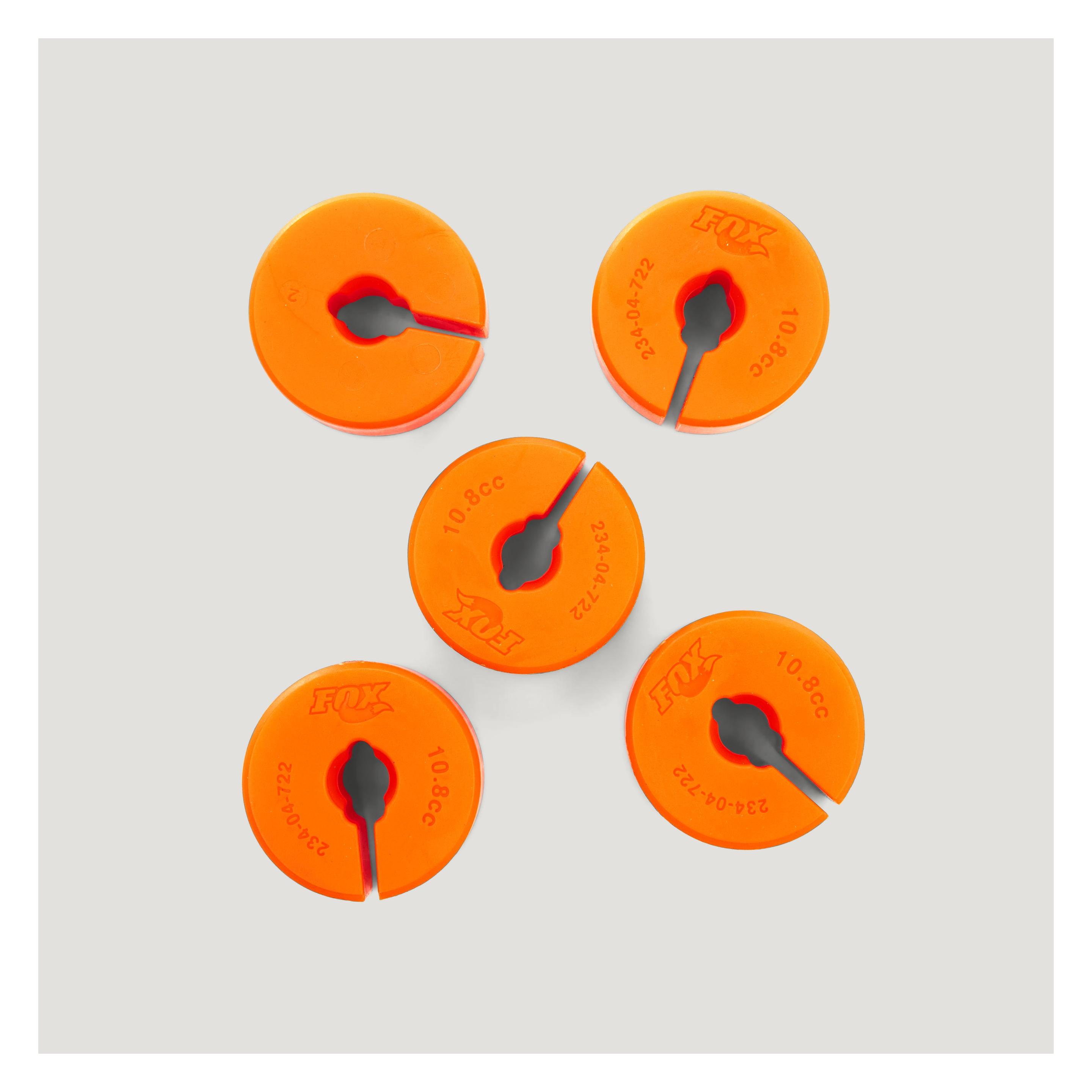 Fox Kit: Volume Spacer, FLOAT NA, 36, Orange, 10.8cc, 5 pcs. FK (58891858)