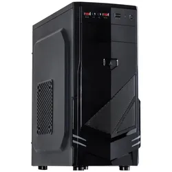 Intertech B-30 (ATX, mATX), PC Gehäuse, Schwarz