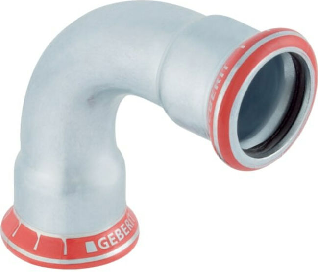 Geberit Coude Mapress acier C d=18mm, 90°, galvanisé extérieur (20103)
