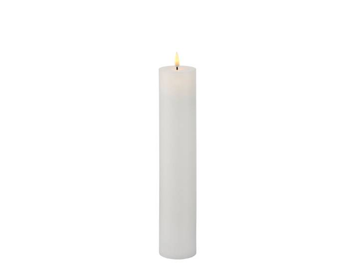LED-Echtwachskerzen Sille Exclusive Sirius weiß, 25 cm