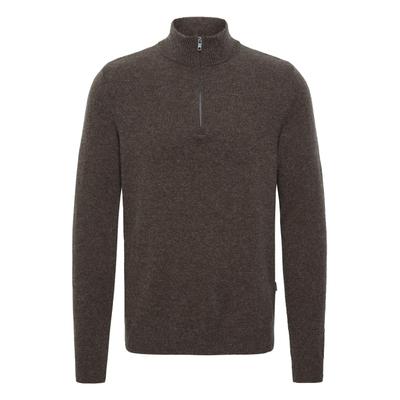 Troyer BLEND "Troyer BHBranko Troyer", Herren, Gr. M, turkish coffee melange, hüftbedeckend, Pullover Troyer