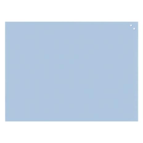 Naga Glastavle magnetisk lys blå 600x800mm (10361)