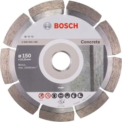 BOSCH Diamanttrennscheibe Segment BPE, 150 x 22,23 mm 2.608.602.198