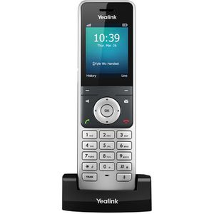 Yealink Mobilteil W56H, schnurlos, silber / schwarz