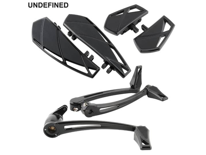 Repose-pieds Phantom, leviers de frein, levier de vitesses, repose-pieds de changement de vitesse pour Harley Touring Road King Street Electra Glide 2014-2023