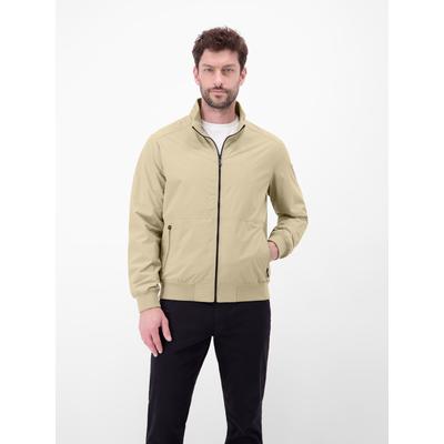 Blouson LERROS "Blouson leicht gefüttert und flexibel", Herren, Gr. XL, beige (kitt), 100% Polyester, Jacken Blouson, Herren Blouson, Wasser- und windabweisend, Atmungsaktiv, Einfarbig