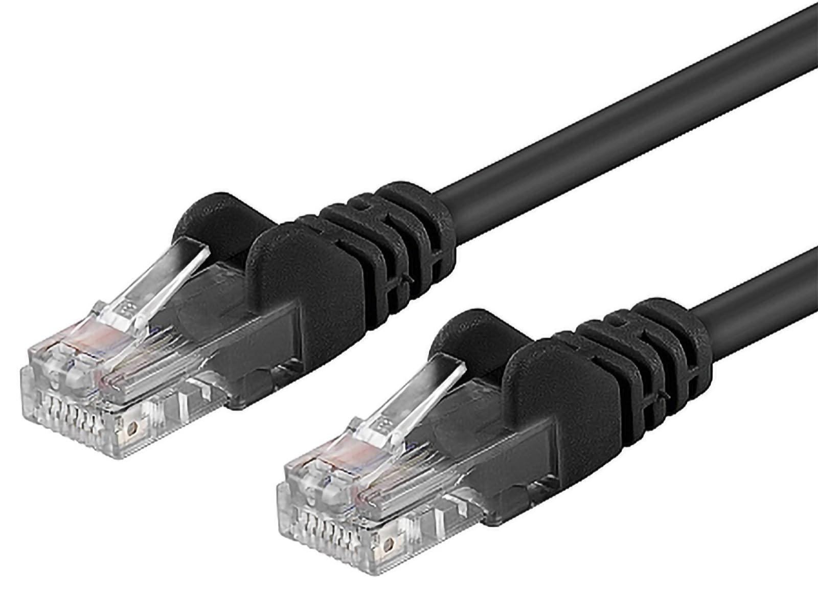 PremiumCord patchkabel UTP RJ45-RJ45 Cat5e, 3 meter, zwart