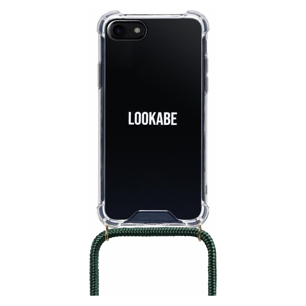 Lookabe Necklace iPhone Xs Max gold green loo015 (Apple iPhone XS Max) (loo015)