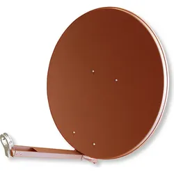 Televes Alu-Reflektor Classic Line 75x80cm,ziegelrot S760CL-Z