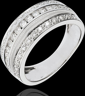 Edenly Ring Sternbilder - MilchstraÃŸe - 0.7 Karat - 43 Diamanten