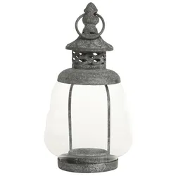 Chic Antique Dekorlaterne für Teelichter, 19,5x10 cm