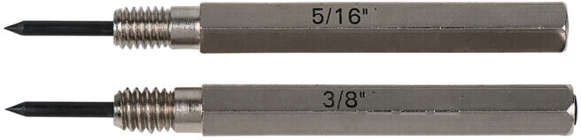 Jeu de pointes de centrage KS Tools pour 332.0951 et 332.0953 (332.0955)