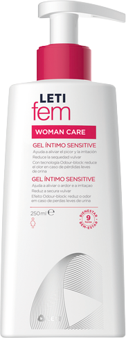 Leti Fem Sensitive Intimate Care Gel 250 ml