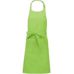 Kariban Latzschürze K885 lime one size