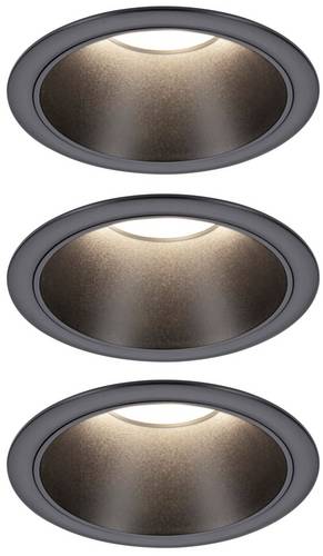 Paulmann 94869 Cole Coin Einbauleuchte LED 6W Schwarz