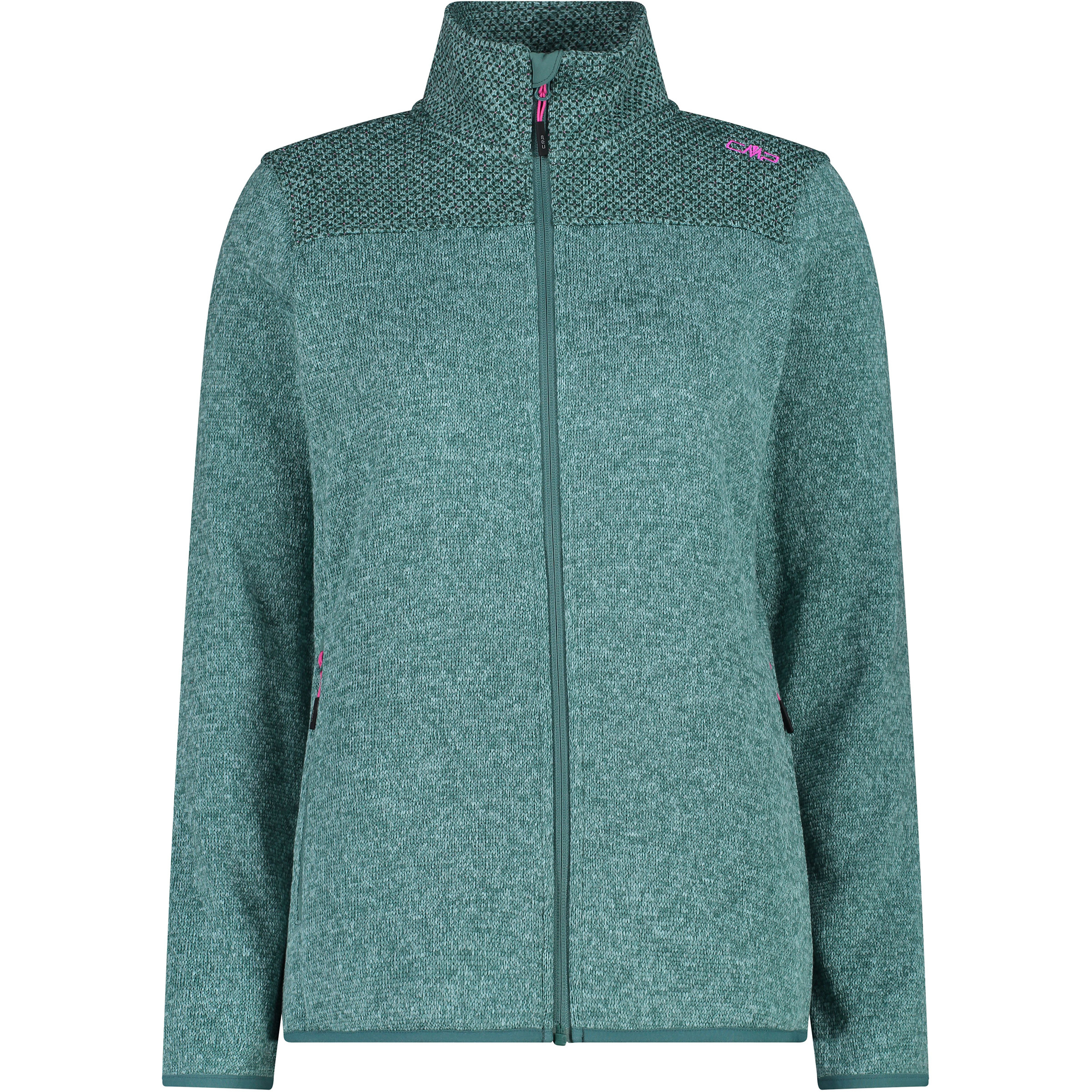 CMP Damen Fleecejacke tuerkis Größe 3XL Trekking Atmungsaktiv