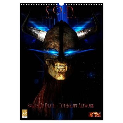 S.O.D. - Skulls Of Death Vol. I - Totenkopf Artworks (Wandkalender 2027 DIN A3 hoch), CALVENDO Monatskalender