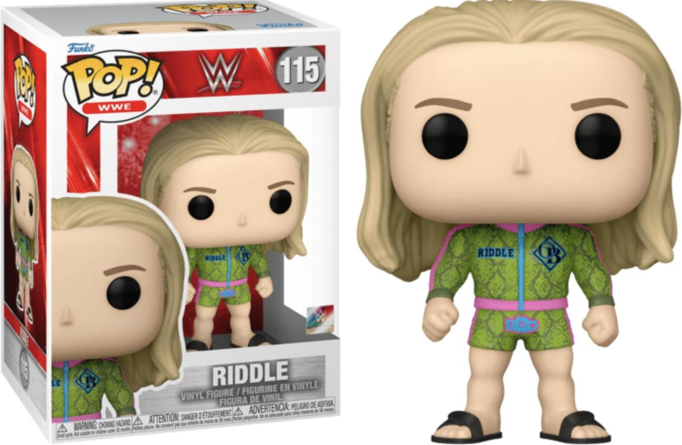 Funko WWE POP! Vinyl figuur Riddle, 9 cm