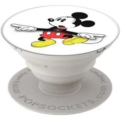 PopSockets Mickey Watch, Smartphone Halterung, Schwarz, Weiss