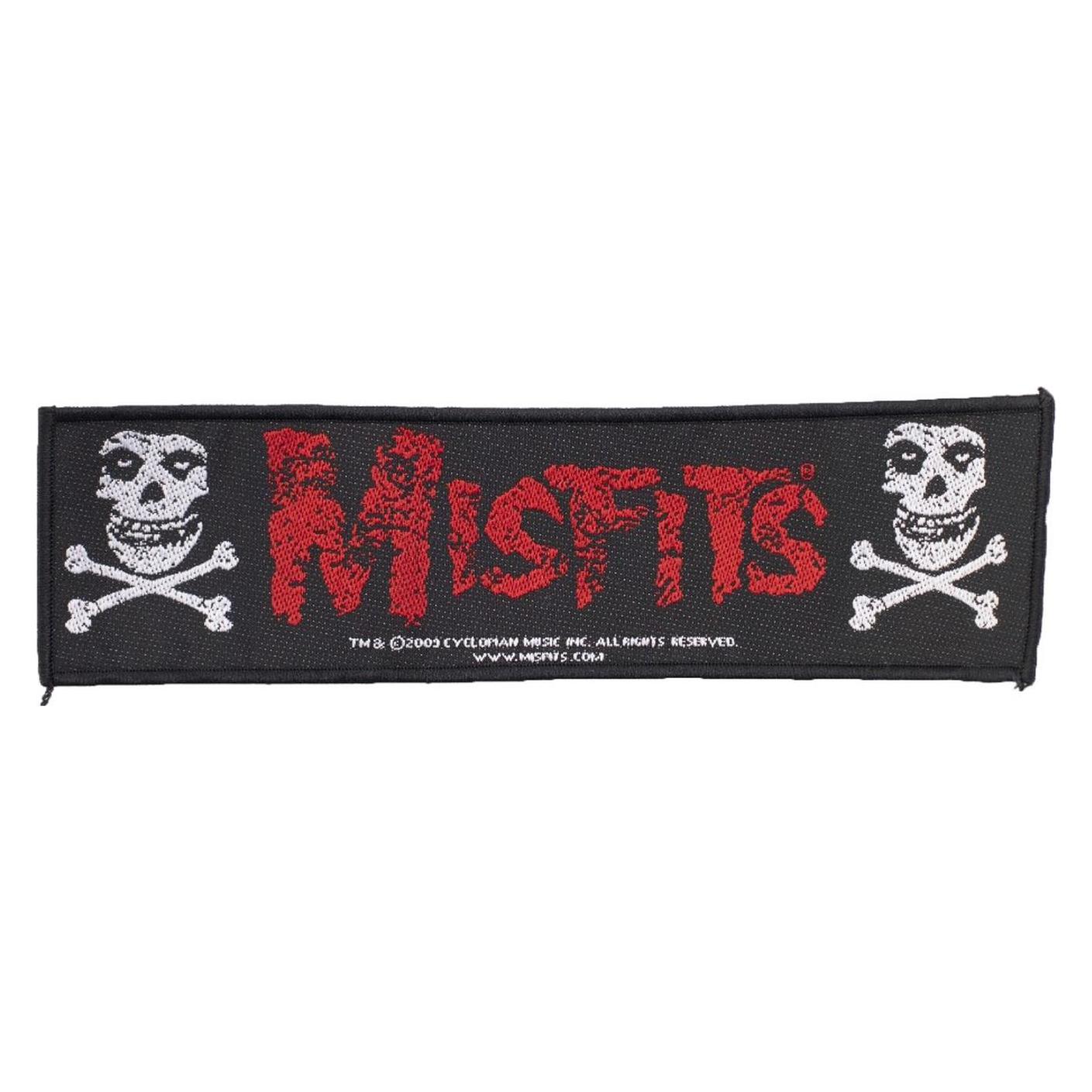 Misfits - Cross Bones (STRIP PATCH) (5 x 18.50 cm) (42260660)