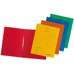 herlitz Schnellhefter DIN A4 Colorspankarton 2x rot, 2x blau, 2x grün, 2x orange, 2x gelb