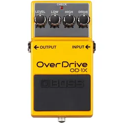 BOSS (Electronics) OD-1X Kompaktpedal (Gitarre), Effektpedal, Gelb