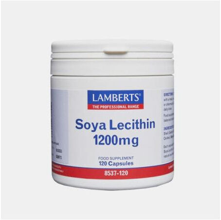 LAMBERTS LECITINA DE SOJA 1200mg 120 CAPSULAS