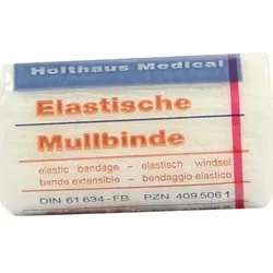 MULLBINDEN elastisch 6 cmx4 m 1 St