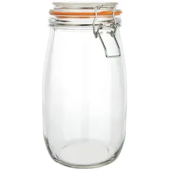 Vogue Einmachglas mit Clip, 1,5 l