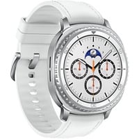 Galaxy Watch8 Classic, Smartwatch weiß, 46mm, LTE, Hybrid-Armband