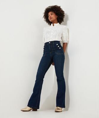 Plus Size Women's Western Bootcut Jean by Joe Browns in Dark Blue (Size 18 W)