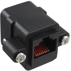 InLine Patchkabelkupplung, UTP, 2x RJ45 Buchse, zum Einbau