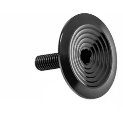 ABSOLUTE BLACK Aheadkappe Stem Cap Aluminium 1 1/8" | schwarz