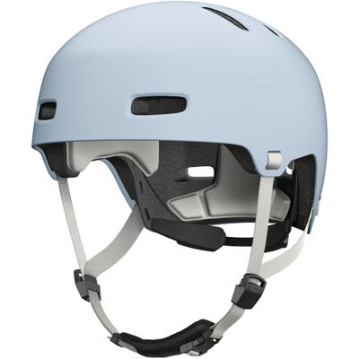 Fahrradhelm ABUS "XOXO" Gr. M, blau (blau (aqua blau)), Helme, M Kopfumfang: 54cm - 58cm