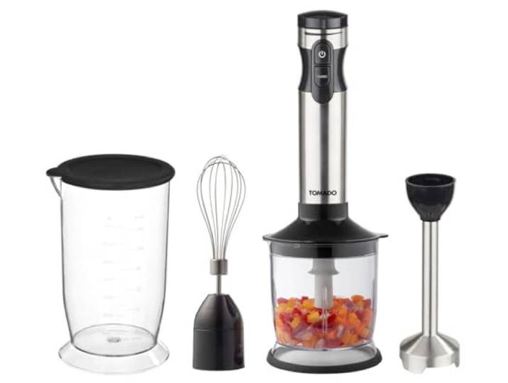 Tomado TSB9001B Staafmixer set RVS 1000W