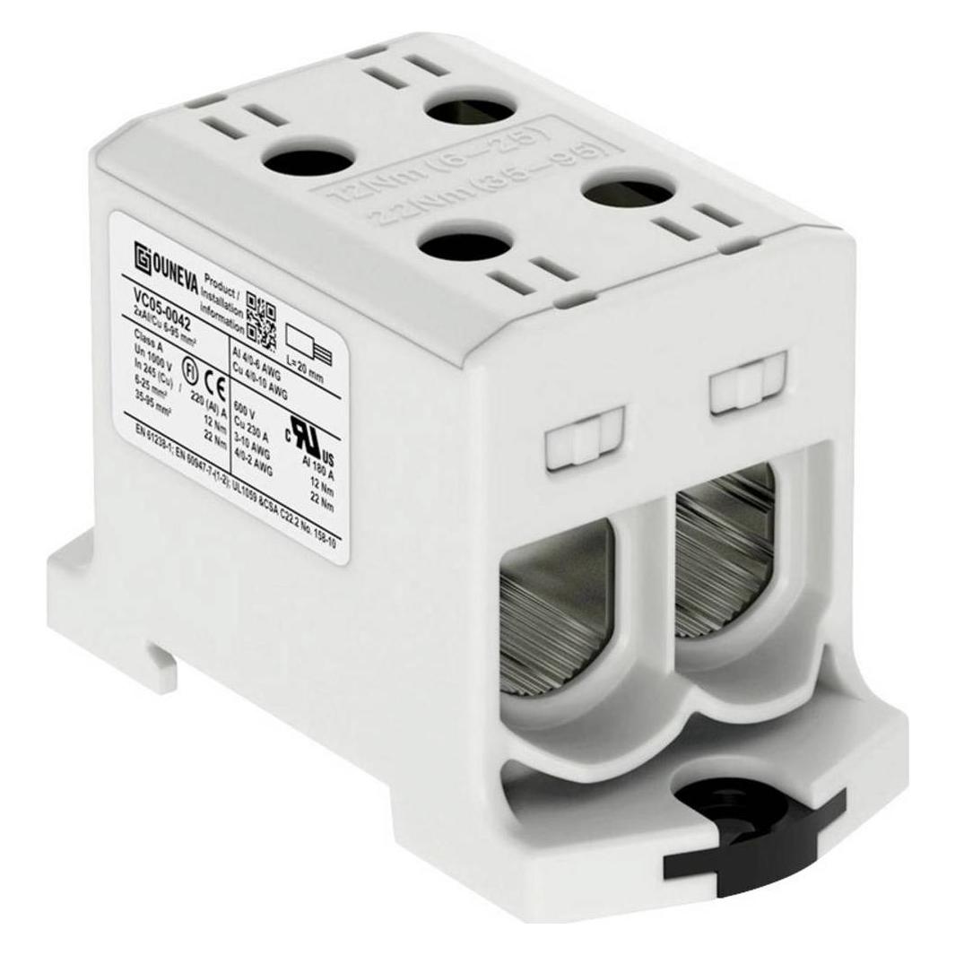 Ouneva Group VC05-0042 Verteilerblock Grau 1 St. (VC05-0042)