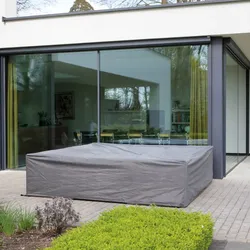 Mandalika Garden Schutzhülle (5076) für Gartenlounge-Möbel,hellgrau,