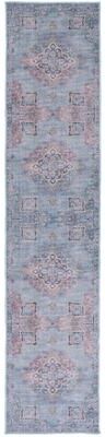 SAFAVIEH Serapi Machine Washable Asel Medallion Distressed Rug