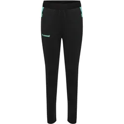 hummel, Jungen, Sporthose, hmlBLAZE 2.0 TRAINING PANTS KIDS (128), Blau, Schwarz