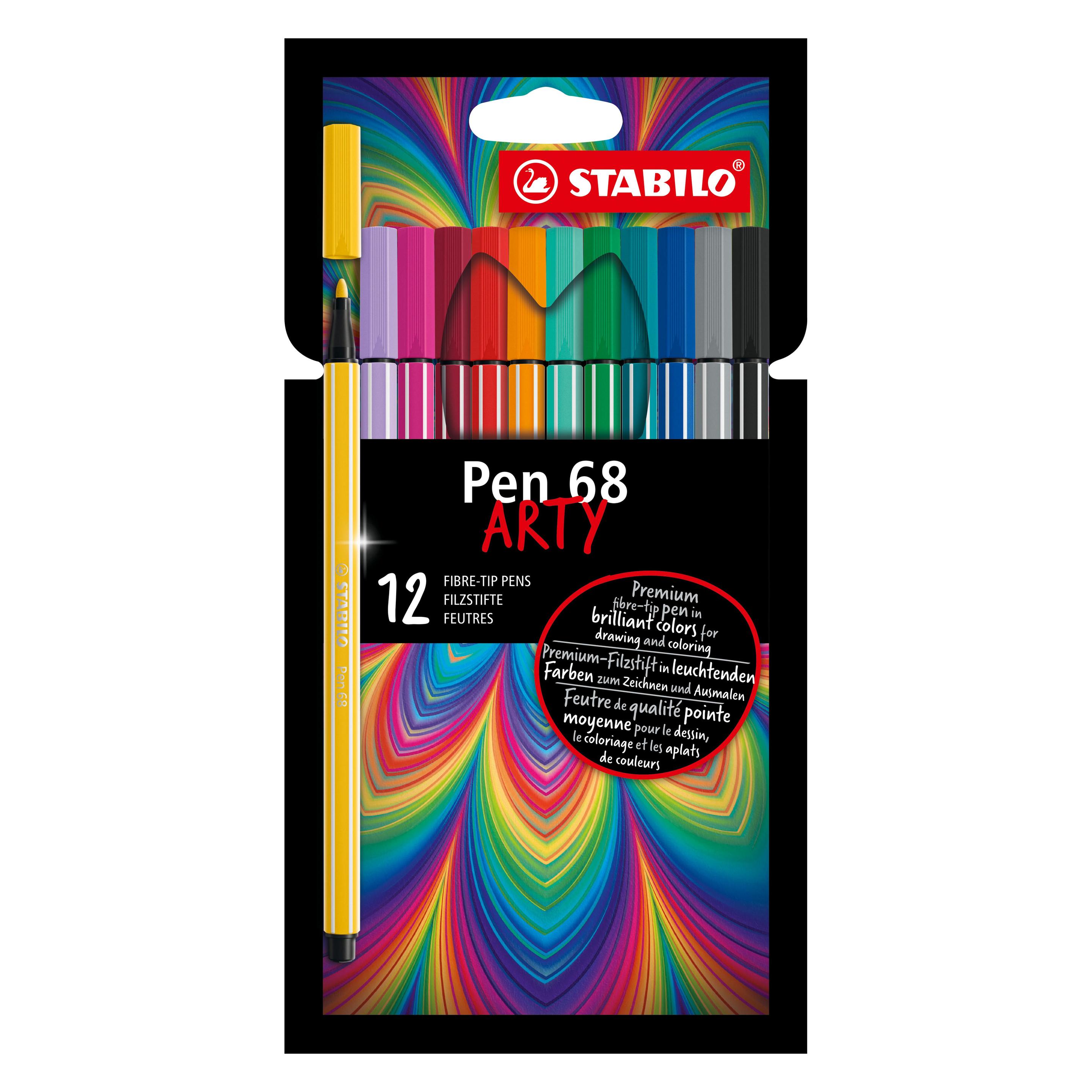 Stabilo Pen 68 12er Kartonetui Arty (12x) (6812-1-20)