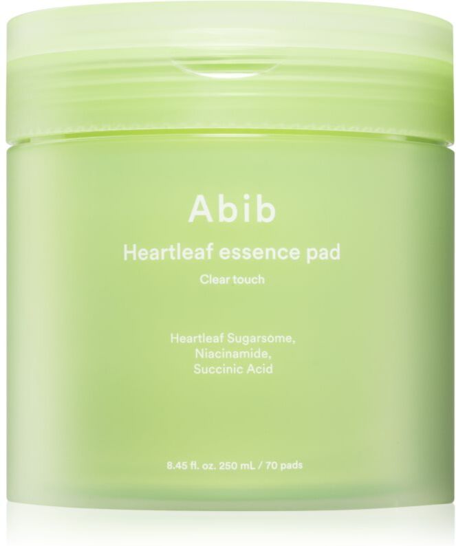 Abib Heartleaf Clear Touch Essence Pad soothing pads with moisturising effect 70 pc